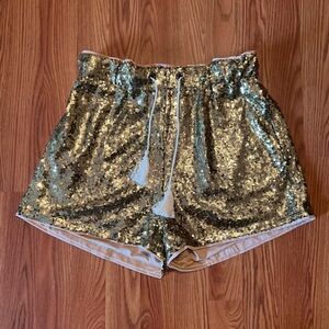 Sequins shorts